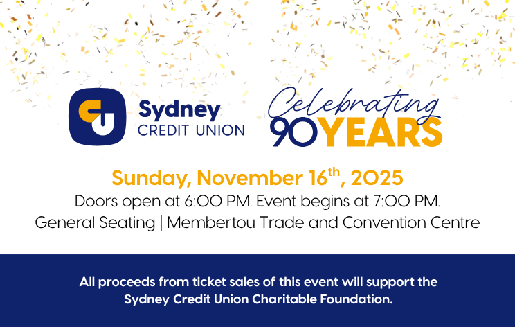 An image conveying the celebration of 90 years of the Sydney Credit Union