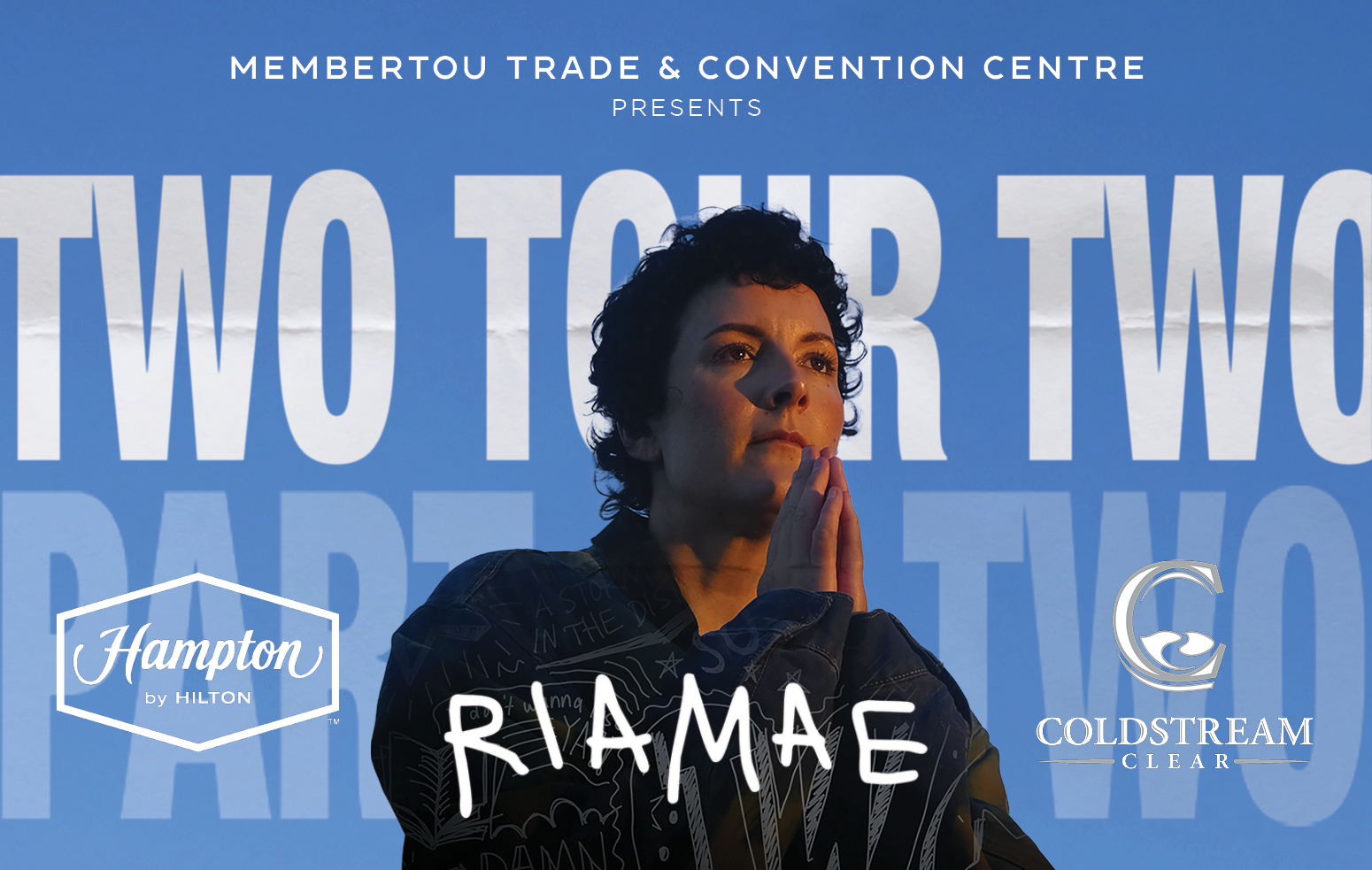 Membertou Trade & Convention Centre presents Ria Mae on November 7, 2026.